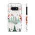 Nordic Christmas Print - Impact Resistant Phone Case Samsung Galaxy S10E Glossy